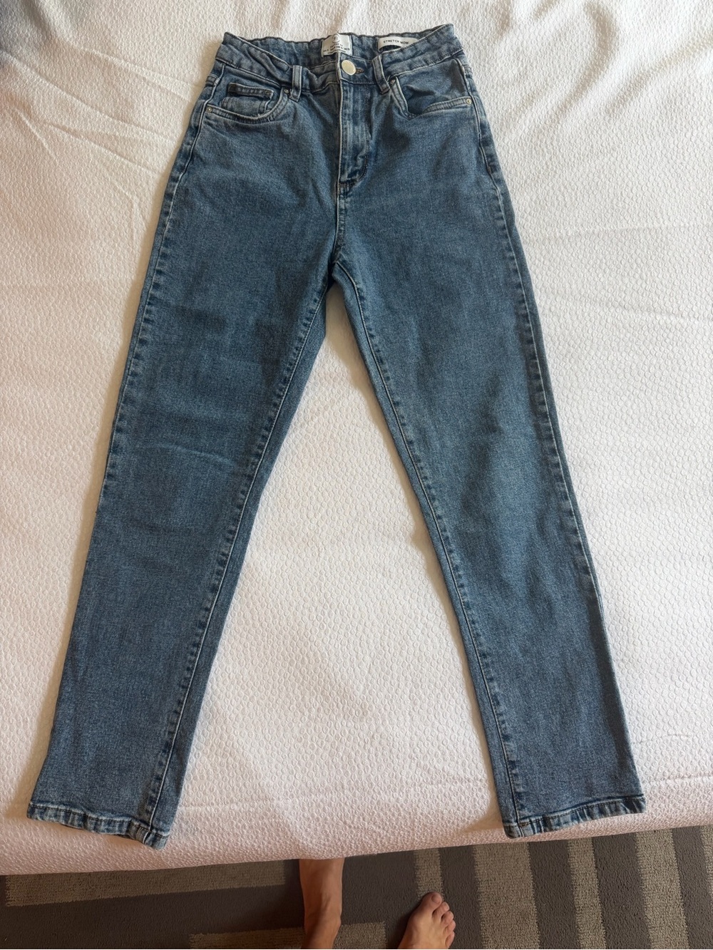 Cotton On Women's Dark Blue Skinny Jeans